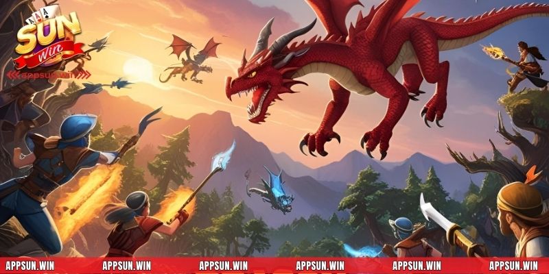 Săn rồng là chủ đề bắn cá hot của cổng game