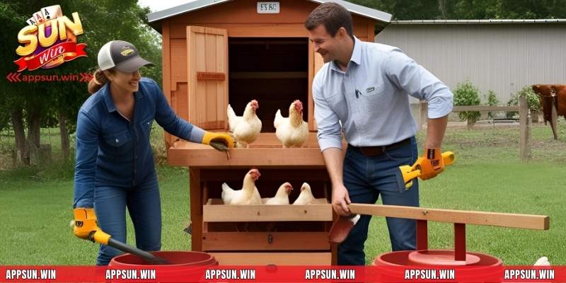 Tổng hợp dụng cụ nuôi gà phổ biến nhất tại Sunwin